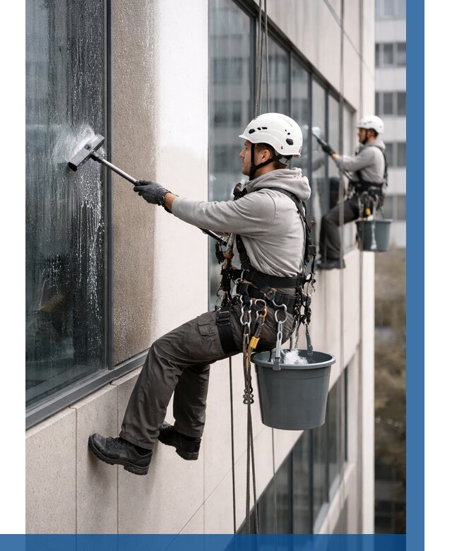 Мойка фасадов зданий в Великом Устюге под ключ от 356 р. | ВЫСОТНИК-Влс