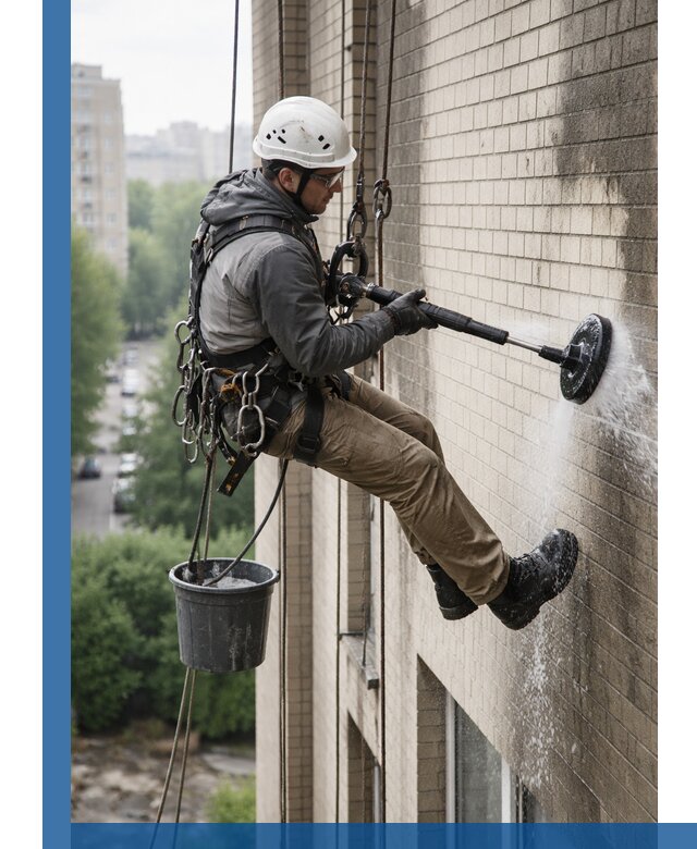 Очистка фасада от копоти в Великом Устюге профессионально и безопасно