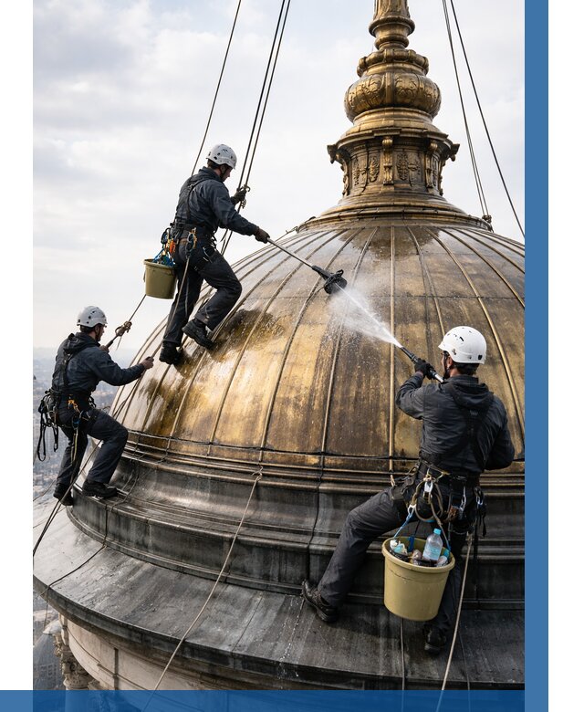Мойка куполов и шпилей в Великом Устюге от 8143 р. - заказать | ВЫСОТНИК-Влс