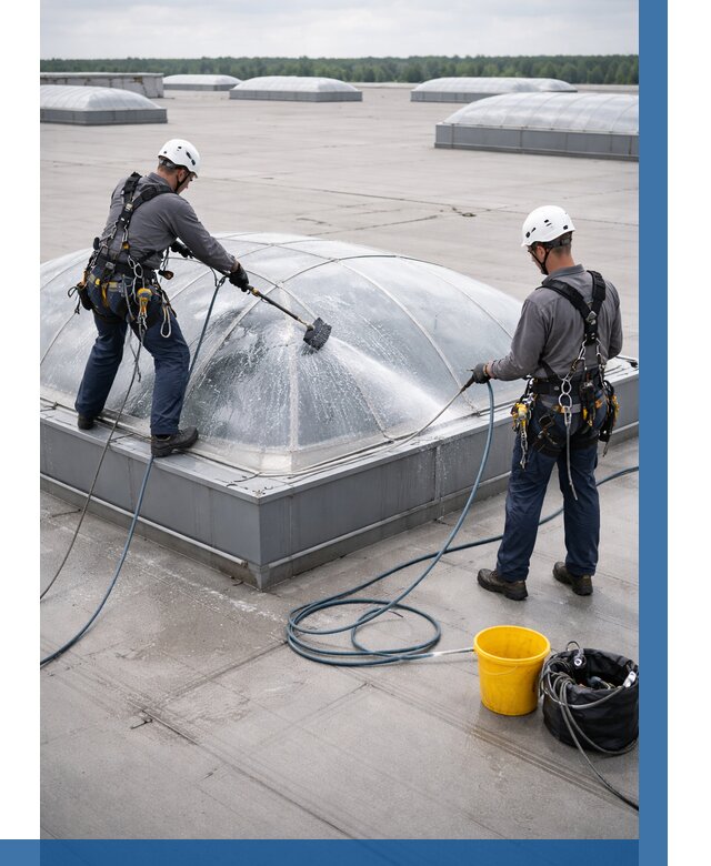 Мойка зенитных фонарей в Великом Устюге, заказать от 4581 р. | ВЫСОТНИК-Влс