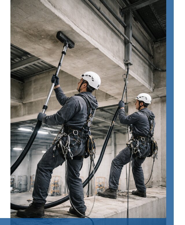 Обеспыливание потолочных конструкций в Великом Устюге от 254 р. |ВЫСОТНИК-Влс