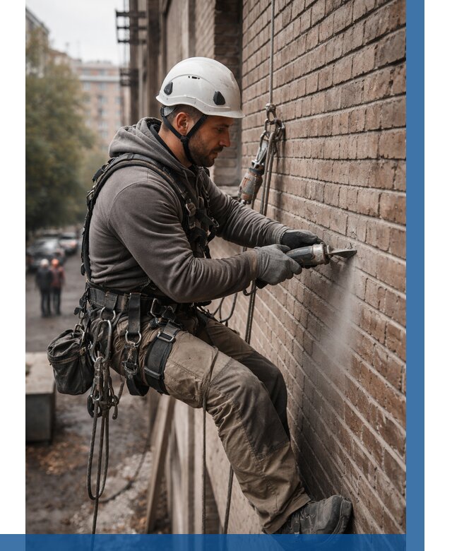 Расшивка кирпичных швов в Великом Устюге от 611 р. | ВЫСОТНИК-Влс