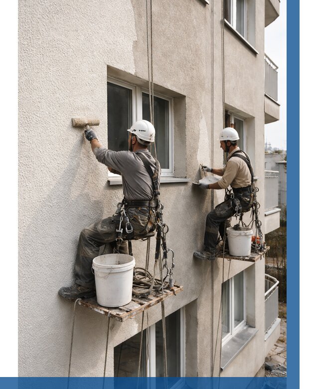 Нанесение короеда на фасад в Великом Устюге от 458 р. | ВЫСОТНИК-Влс