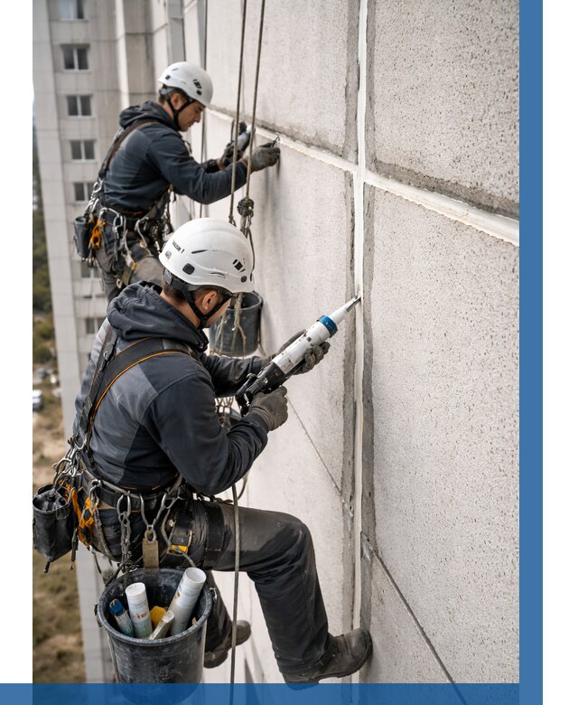 Герметизация межпанельных швов в Великом Устюге от 713 р. | ВЫСОТНИК-Влс