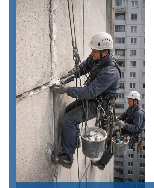 Утепление межпанельных швов в Великом Устюге профессионально и надежно