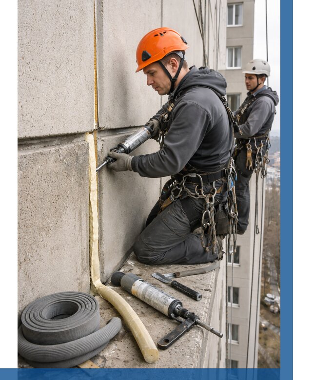 Теплый шов межпанельные швы в Великом Устюге от 713 р. | ВЫСОТНИК-Влс