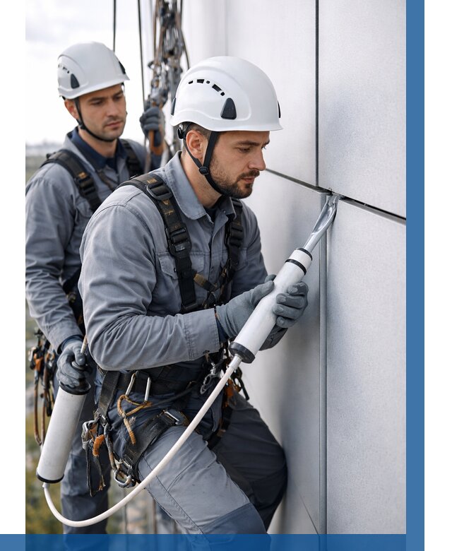 Герметизация швов вилатермом в Великом Устюге от 611 р. | ВЫСОТНИК-Влс