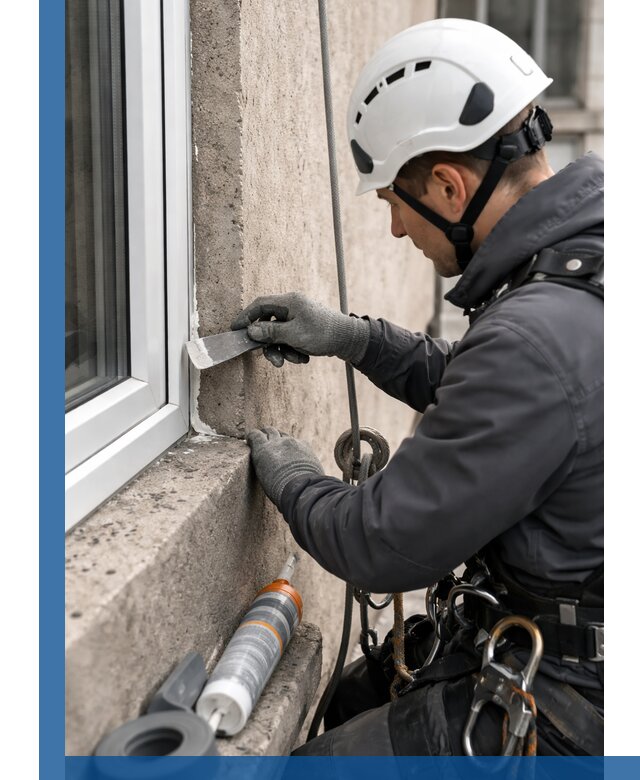 Герметизация монтажных швов окон в Великом Устюге с гарантией качества