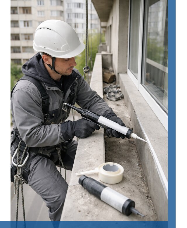 Герметизация швов лоджии в Великом Устюге от 4581 р. | ВЫСОТНИК-Влс