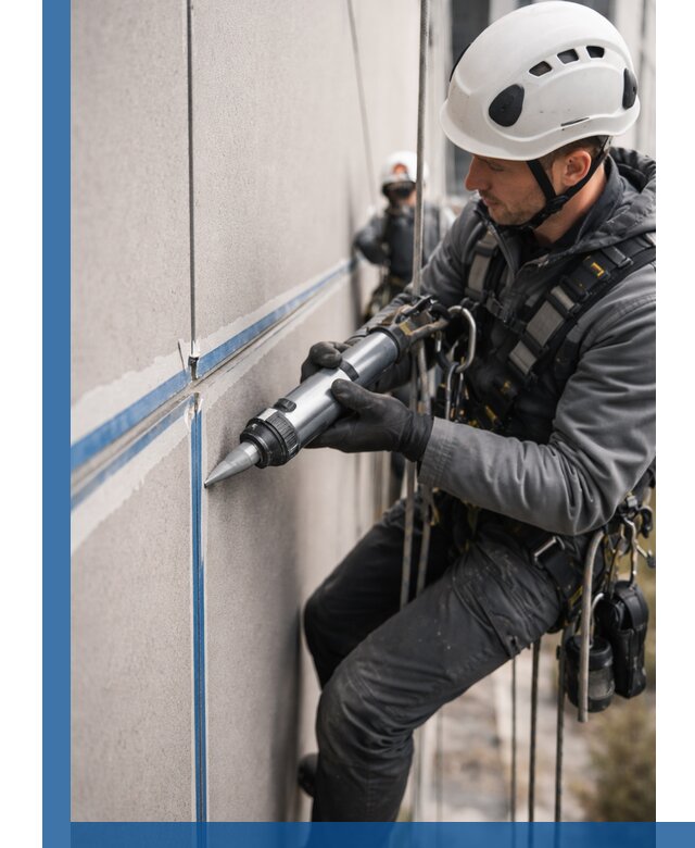 Герметизация стыков фасадных панелей в Великом Устюге качественно и быстро