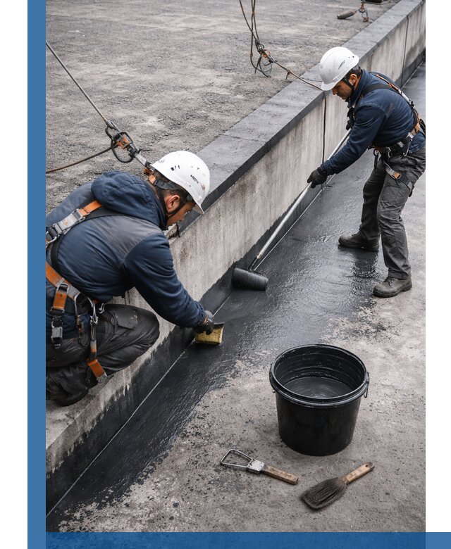 Гидроизоляция кровли жидкой резиной профессионально в Великом Устюге