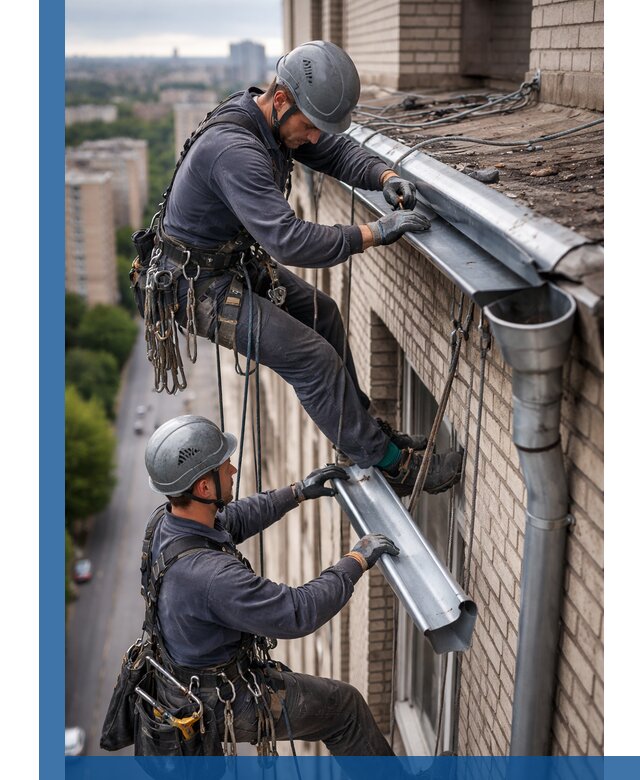 Ремонт водосточных желобов в Великом Устюге, быстро и качественно