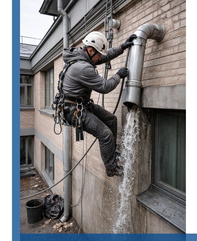 Профессиональная прочистка водосточных труб в Великом Устюге с гарантией