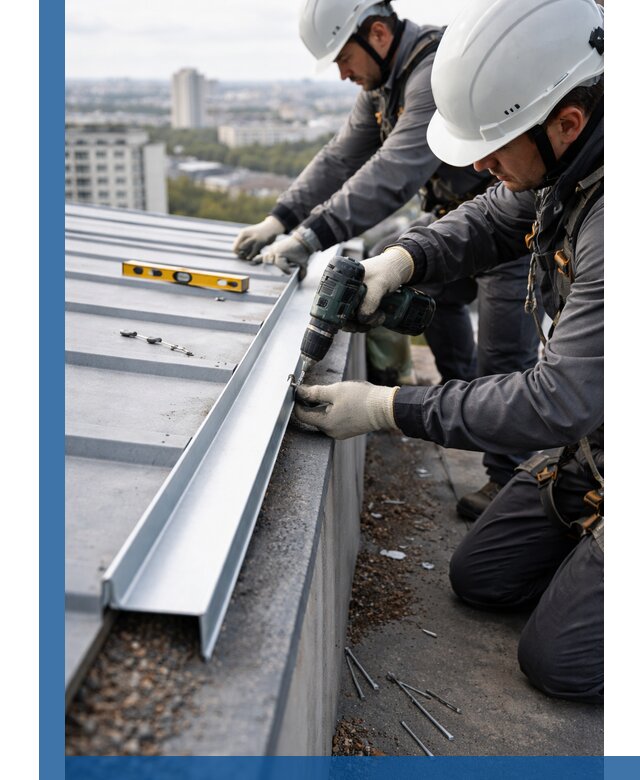 Монтаж капельника на кровле в Великом Устюге с гарантией качества