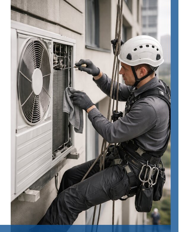 Обслуживание внешнего блока кондиционера в Великом Устюге от 2748 р.ВЫСОТНИК-Влс