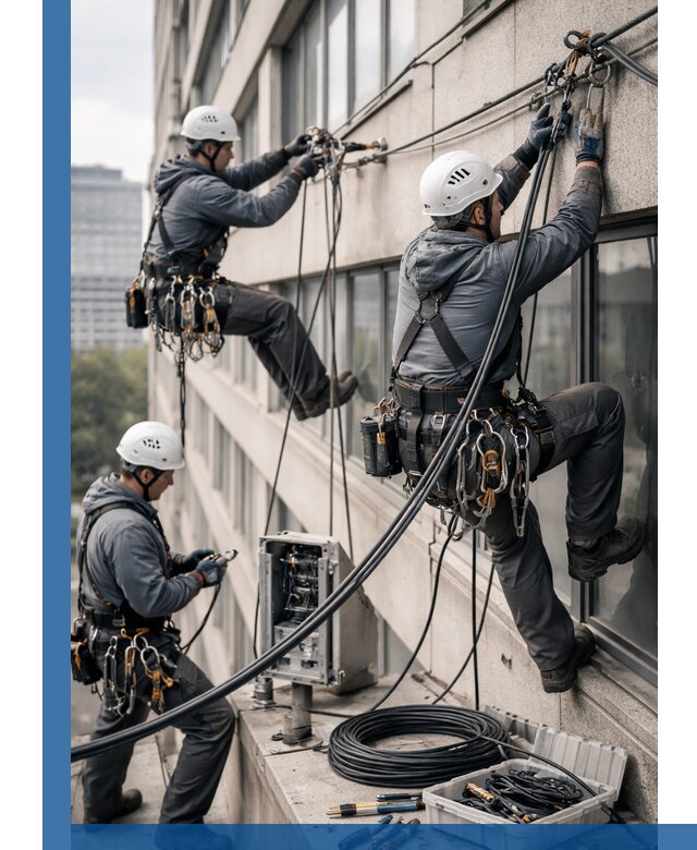 Прокладка оптоволоконного кабеля в Великом Устюге под ключ с тестированием