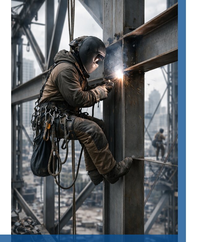 Высотные сварочные работы в Великом Устюге от 3563 р. | ВЫСОТНИК-Влс