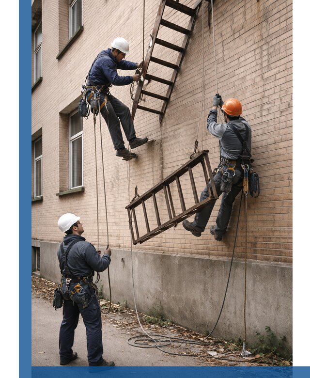 Демонтаж пожарной лестницы в Великом Устюге быстро и безопасно