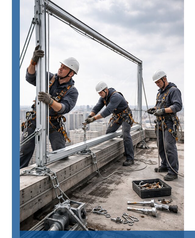 Монтаж крышных рекламных конструкций под ключ в Великом Устюге