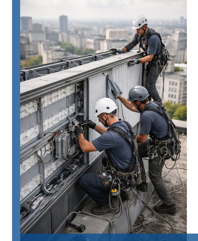 Профессиональное обслуживание крышной рекламы в Великом Устюге под ключ