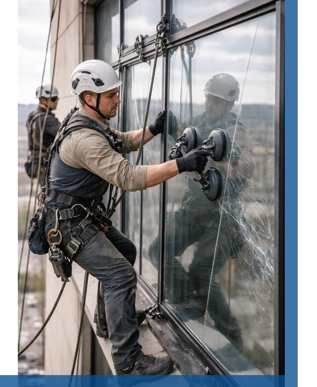 Замена стекла в витраже в Великом Устюге под ключ от 8652 р. | ВЫСОТНИК-Влс