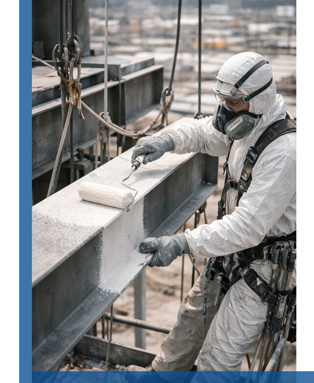 Профессиональная огнезащитная обработка металлоконструкций в Великом Устюге