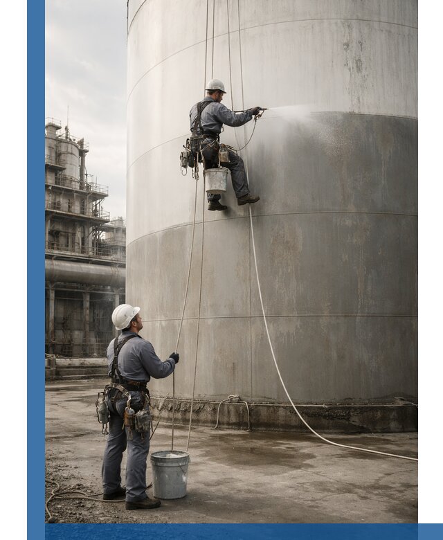 Покраска стальных резервуаров и емкостей в Великом Устюге профессионально