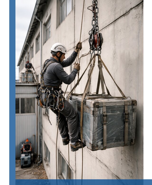 Подъем грузов на высоту в Великом Устюге для промышленных объектов