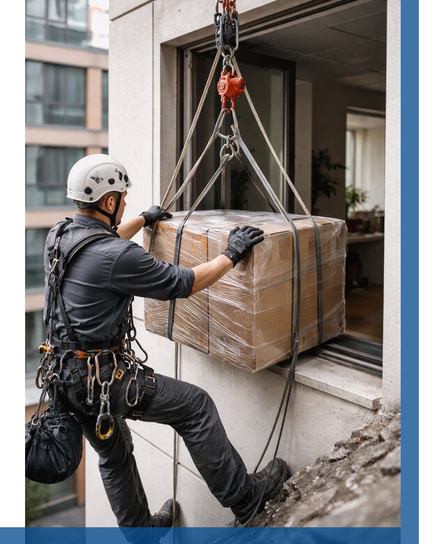 Подъем груза через окно в Великом Устюге от 4581 р. | ВЫСОТНИК-Влс