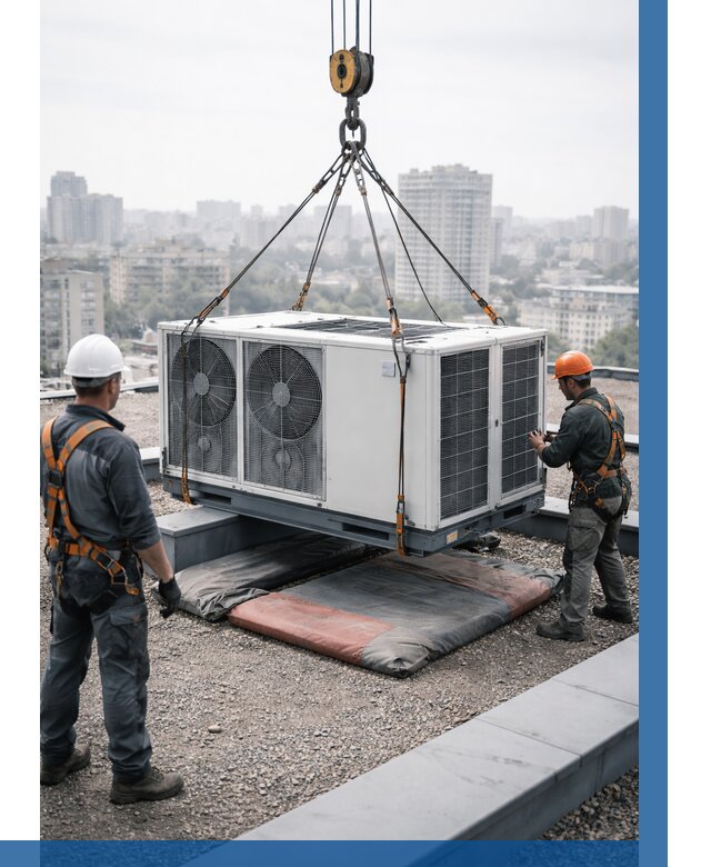 Подъем груза на крышу в Великом Устюге от 5090 р. | ВЫСОТНИК-Влс заказать