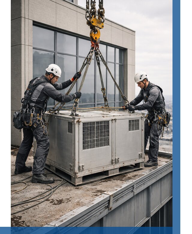 Такелажные работы на высоте в Великом Устюге от 8143 р. | ВЫСОТНИК-Влс