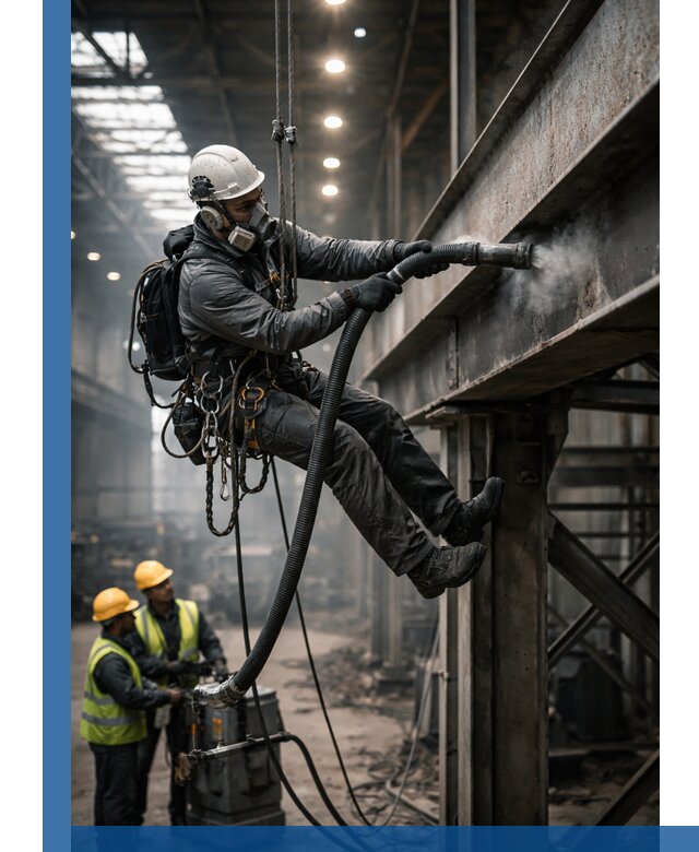 Обеспыливание конструкций в цехах промышленного производства в Великом Устюге