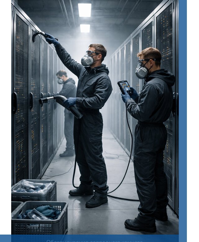 Обеспыливание серверной комнаты в Великом Устюге от 4581 р. | ВЫСОТНИК-Влс