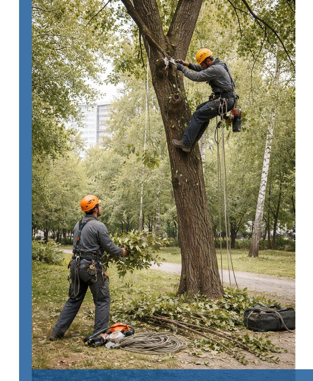 Санитарная обрезка деревьев в Великом Устюге, профессионально и безопасно