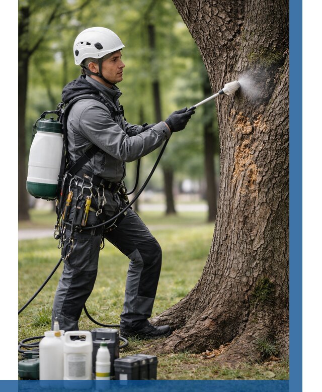 Обработка деревьев от вредителей в Великом Устюге от 4581 р. | ВЫСОТНИК-Влс